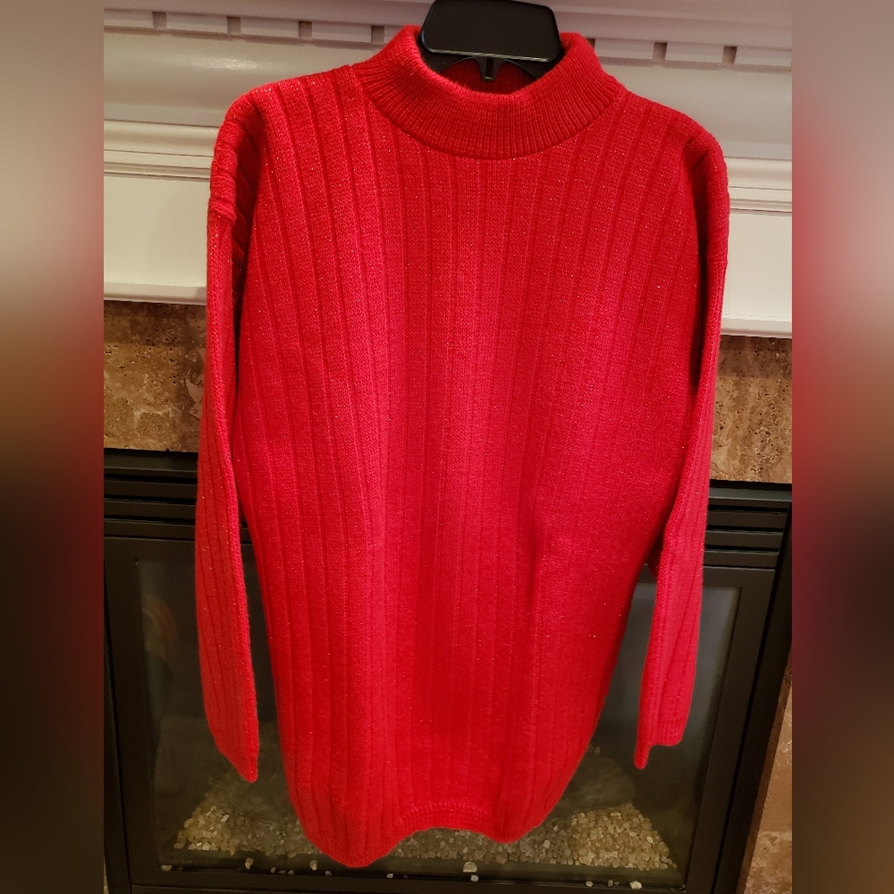 Vintage Red Holiday Sweater